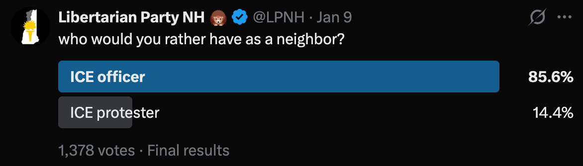 LPNH poll on ICE